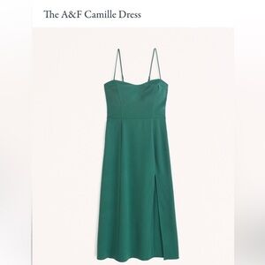 The A&F Camille Dress in green